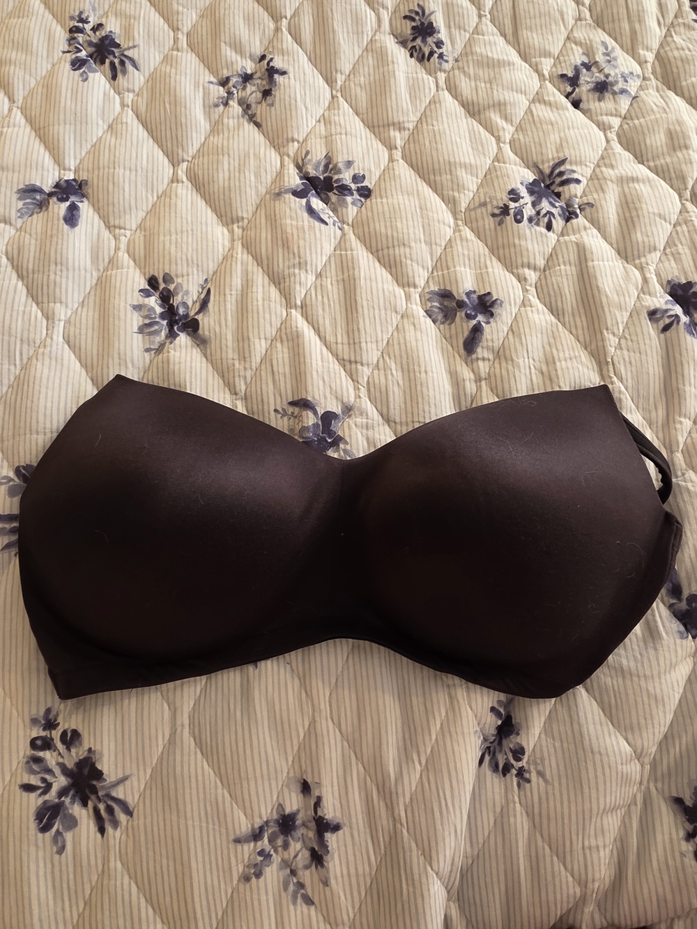 Cacique Black Lightly Lined Full Coverage No Wire Bra